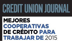 Mejores cooperativas de crédito en las que trabajar de 2015, de Credit Union Journal